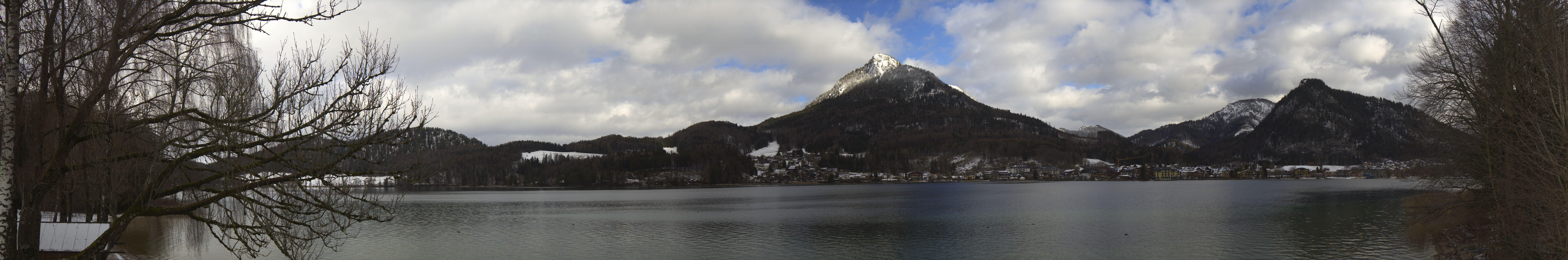 Archiv Foto Webcam Fuschlsee Panoramablick