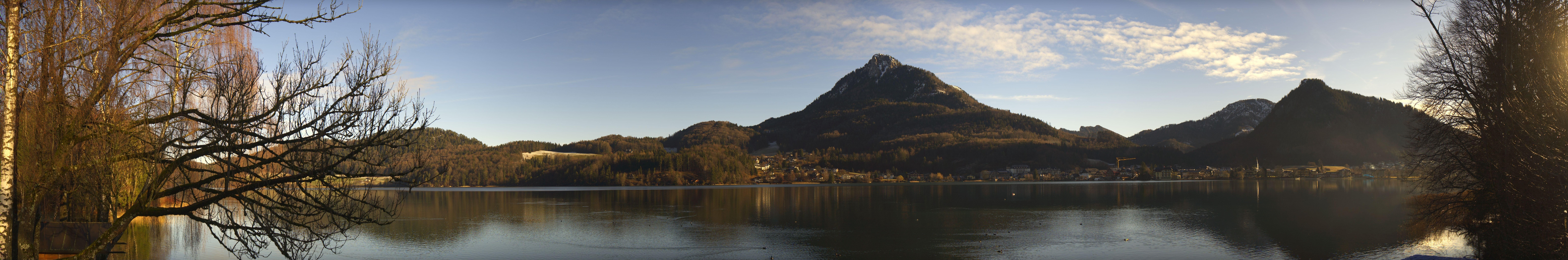 Archiv Foto Webcam Fuschlsee Panoramablick