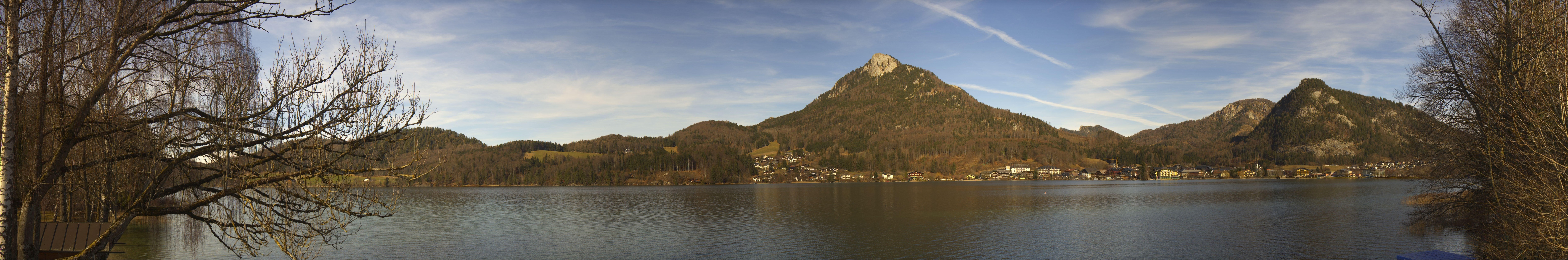 Archived image Webcam Fuschl am See: Panoramic View