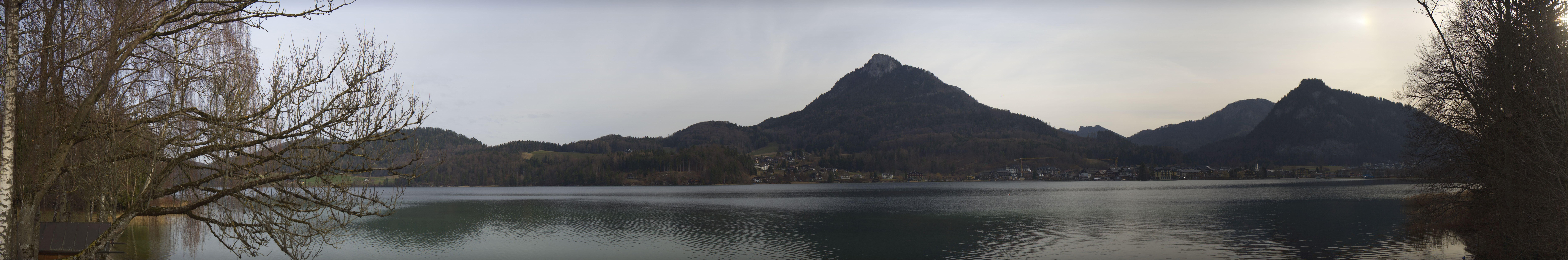 Archiv Foto Webcam Fuschlsee Panoramablick