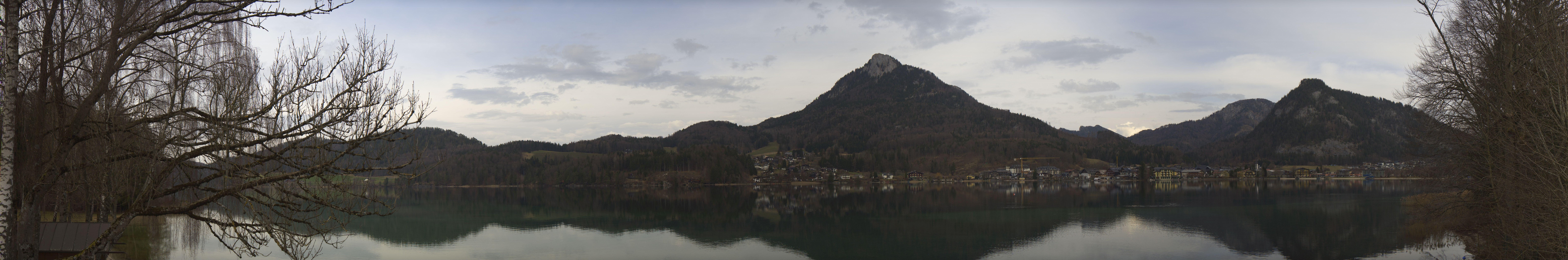 Archiv Foto Webcam Fuschlsee Panoramablick