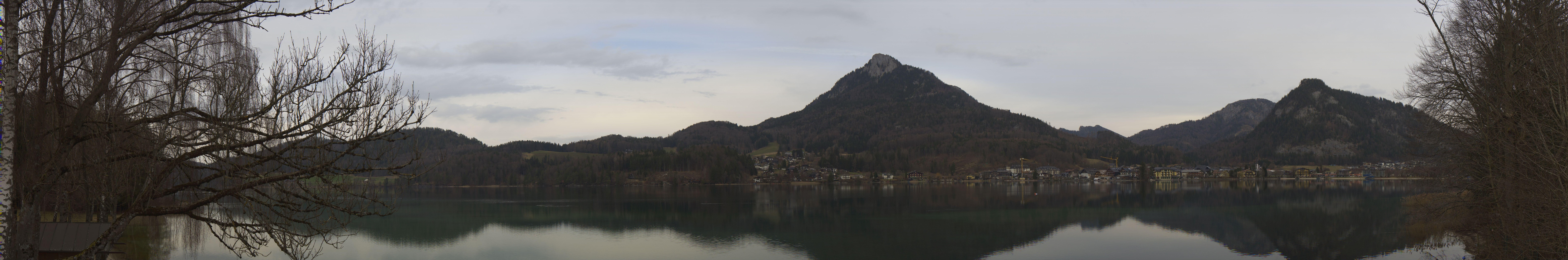 Archiv Foto Webcam Fuschlsee Panoramablick