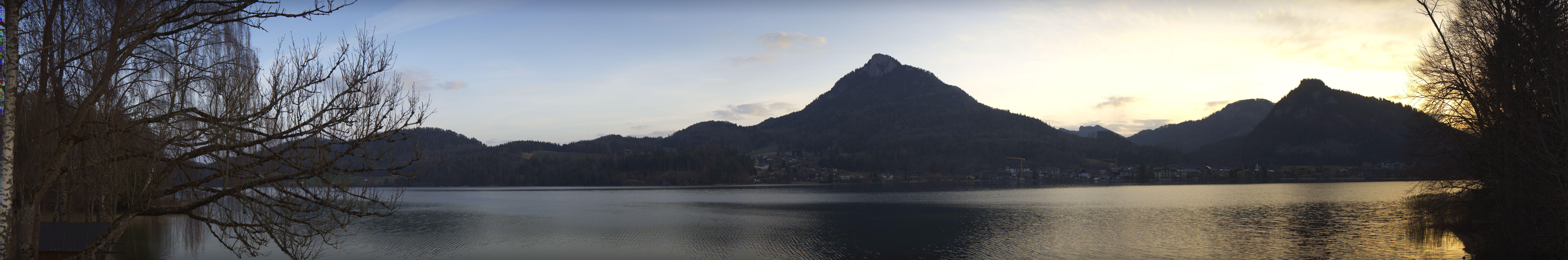 Archiv Foto Webcam Fuschlsee Panoramablick