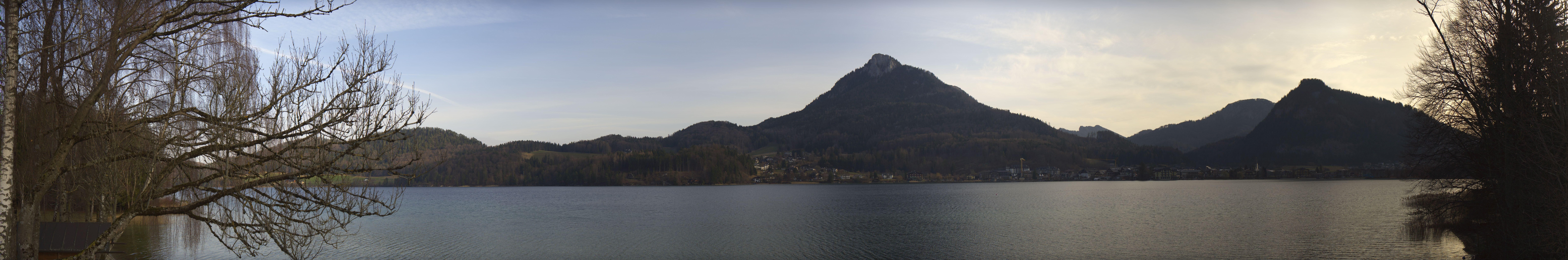 Archiv Foto Webcam Fuschlsee Panoramablick