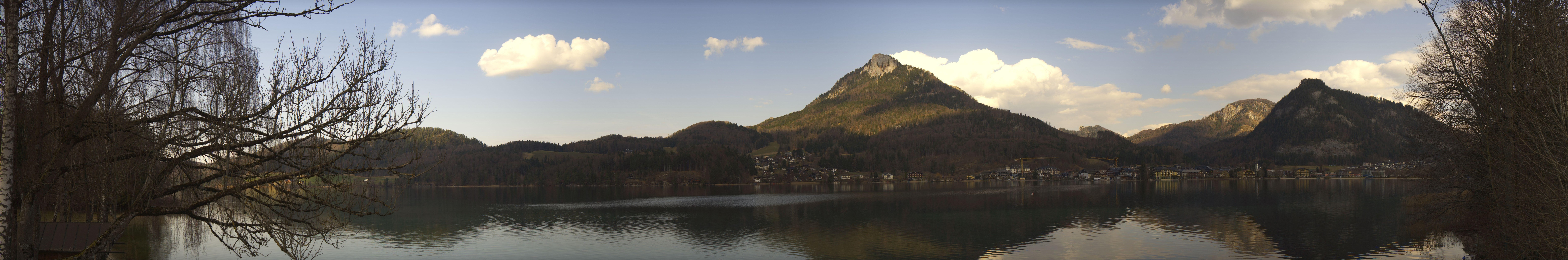 Archiv Foto Webcam Fuschlsee Panoramablick