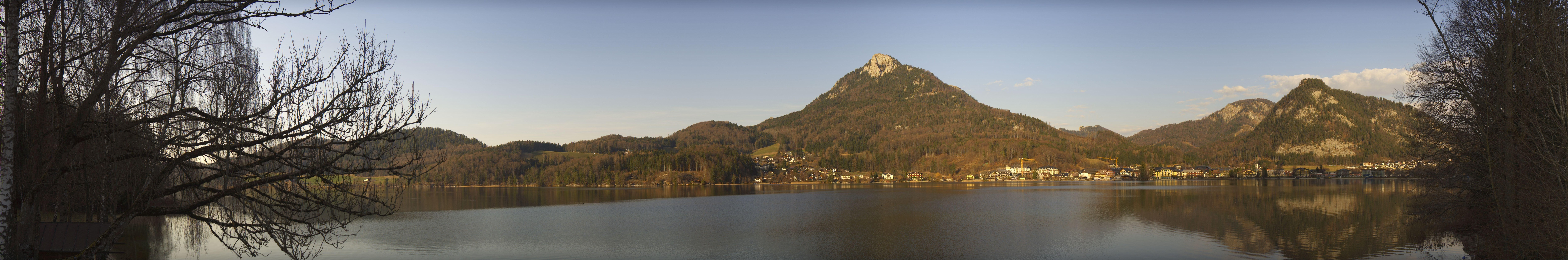 Archiv Foto Webcam Fuschlsee Panoramablick