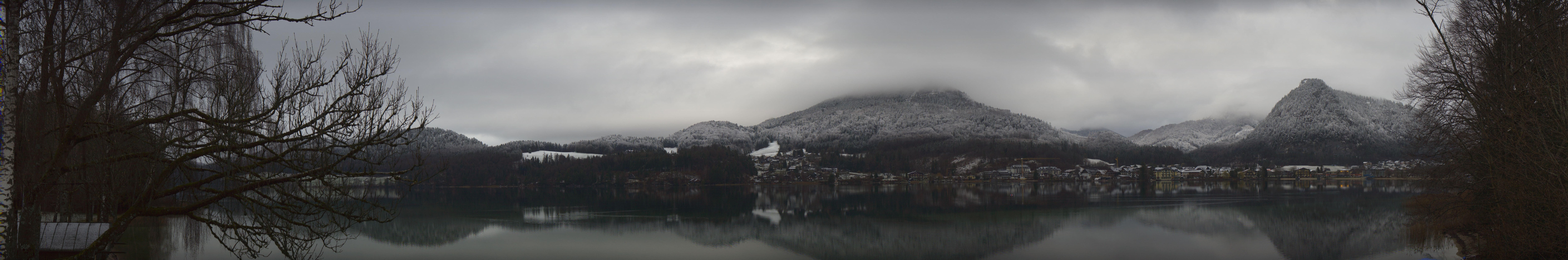 Archiv Foto Webcam Fuschlsee Panoramablick