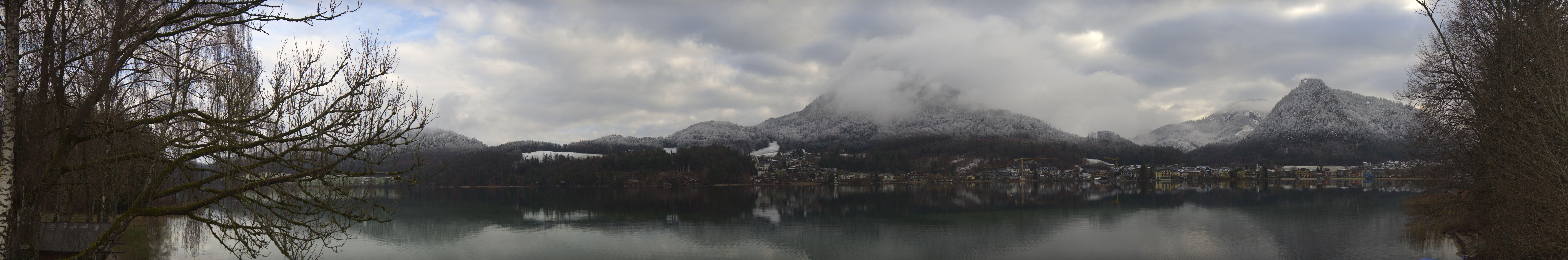 Archiv Foto Webcam Fuschlsee Panoramablick