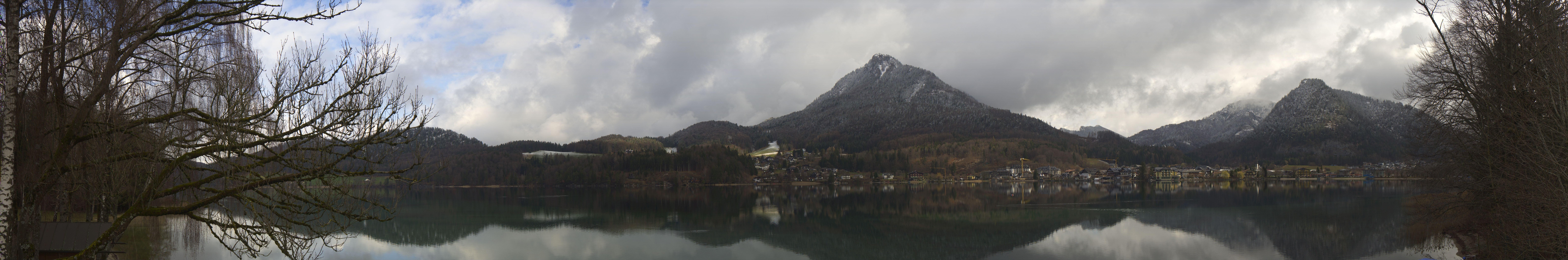 Archiv Foto Webcam Fuschlsee Panoramablick
