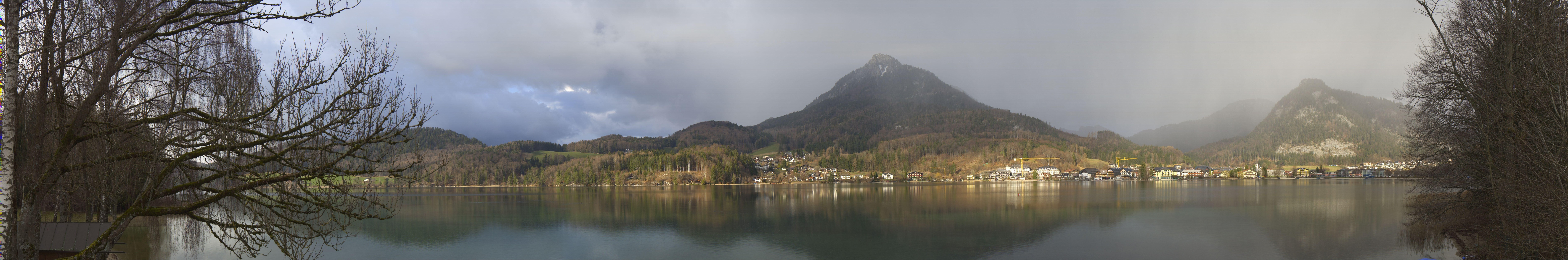 Archiv Foto Webcam Fuschlsee Panoramablick