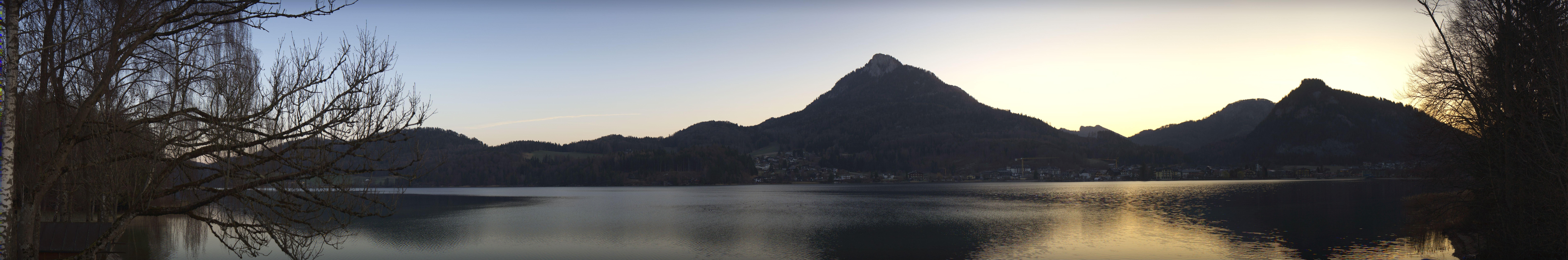 Archiv Foto Webcam Fuschlsee Panoramablick