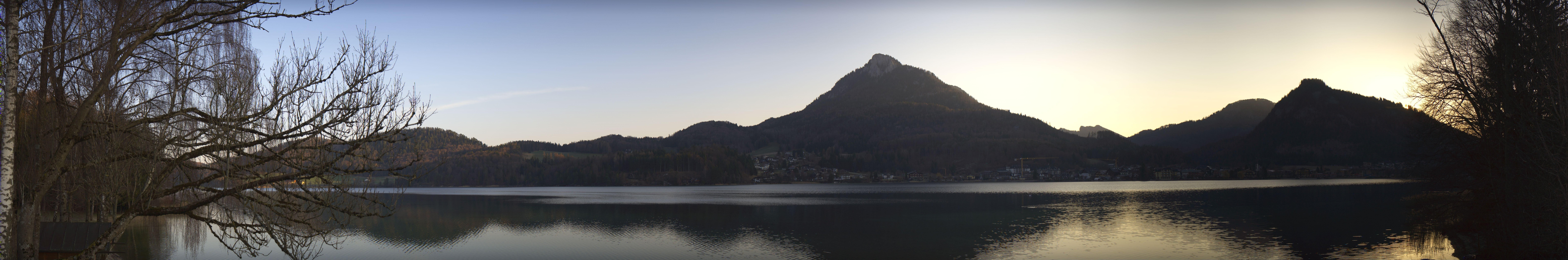 Archiv Foto Webcam Fuschlsee Panoramablick