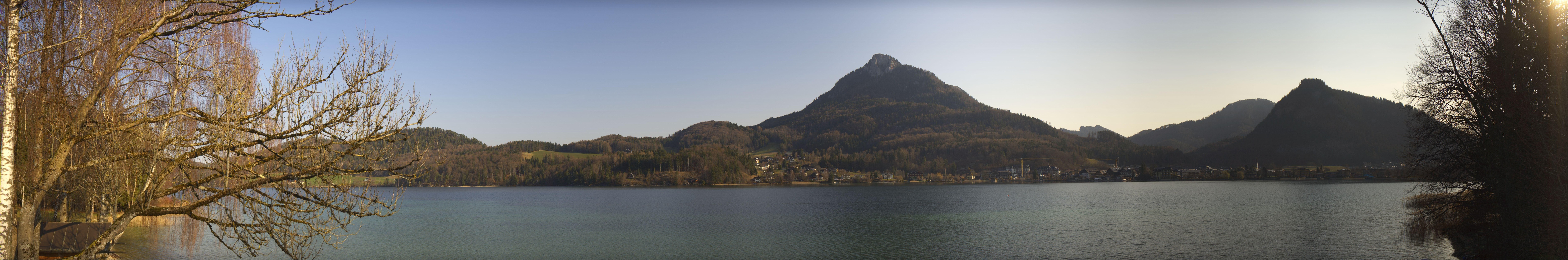 Archiv Foto Webcam Fuschlsee Panoramablick