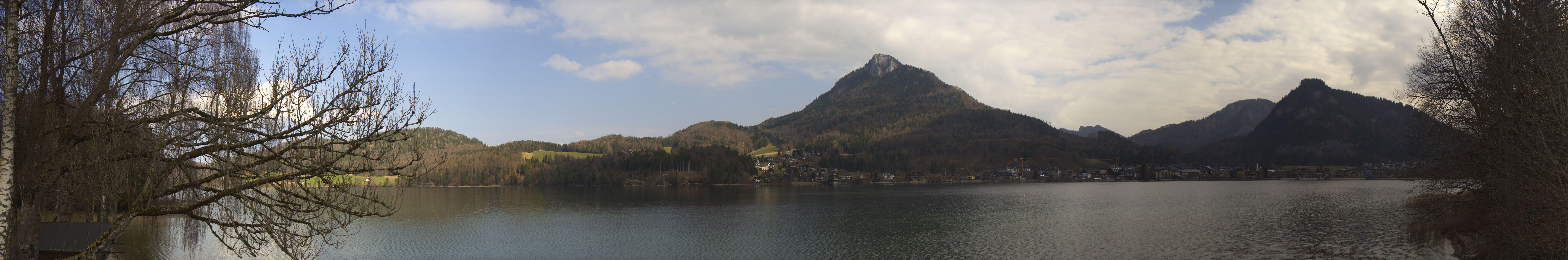 Archiv Foto Webcam Fuschlsee Panoramablick