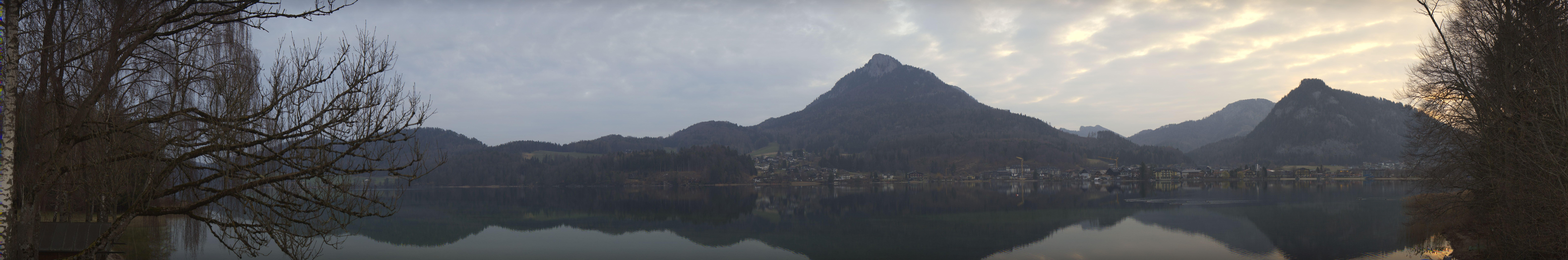 Archiv Foto Webcam Fuschlsee Panoramablick