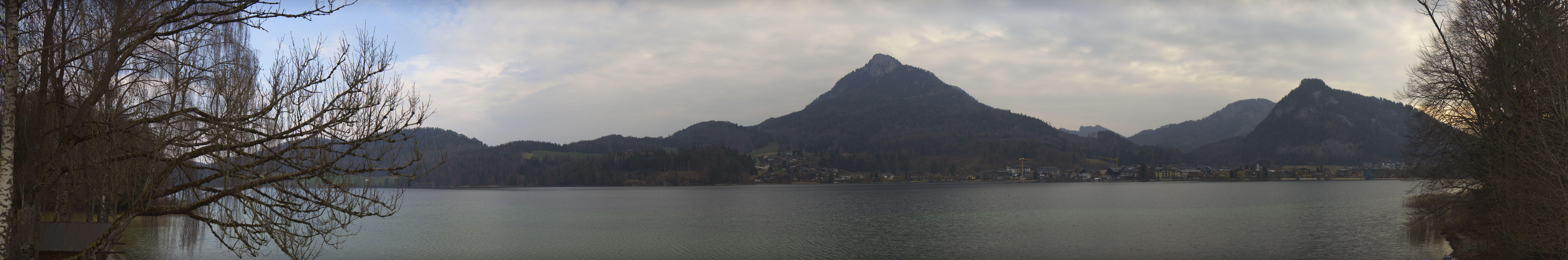 Archiv Foto Webcam Fuschlsee Panoramablick