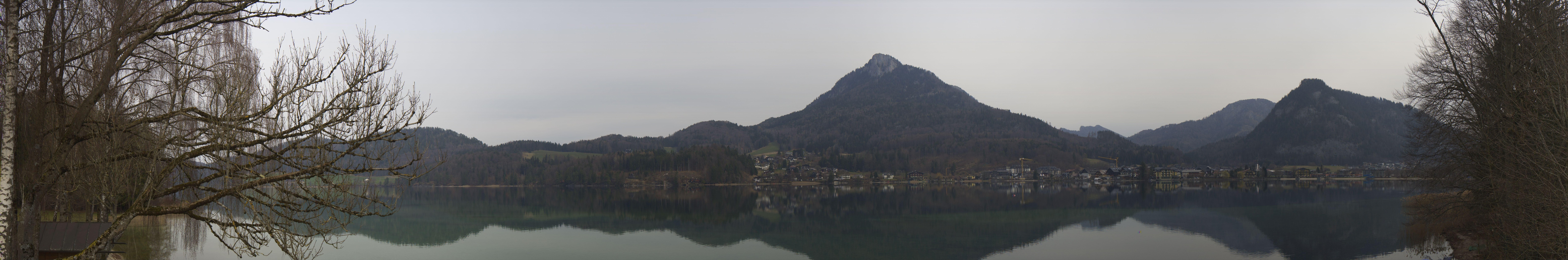 Archiv Foto Webcam Fuschlsee Panoramablick