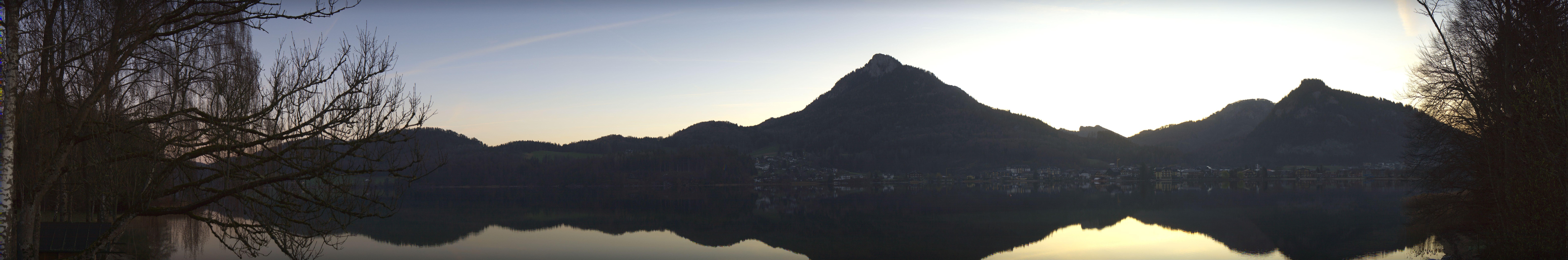 Archiv Foto Webcam Fuschlsee Panoramablick