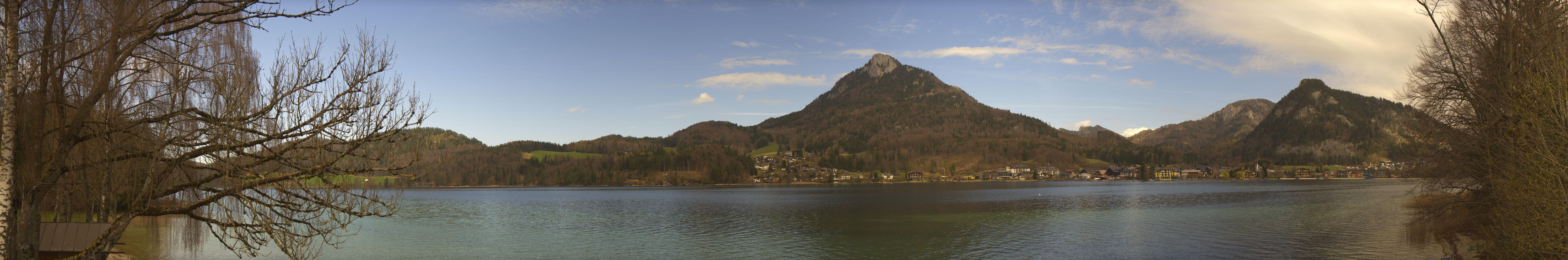 Archiv Foto Webcam Fuschlsee Panoramablick