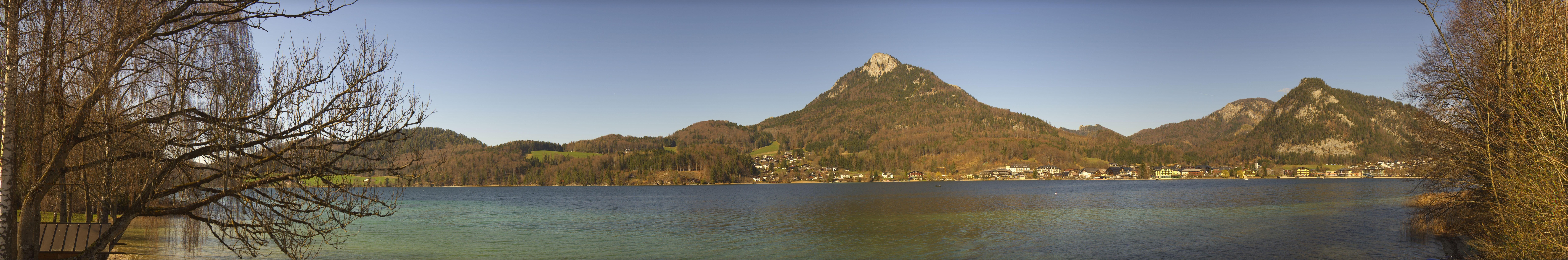 Archiv Foto Webcam Fuschlsee Panoramablick