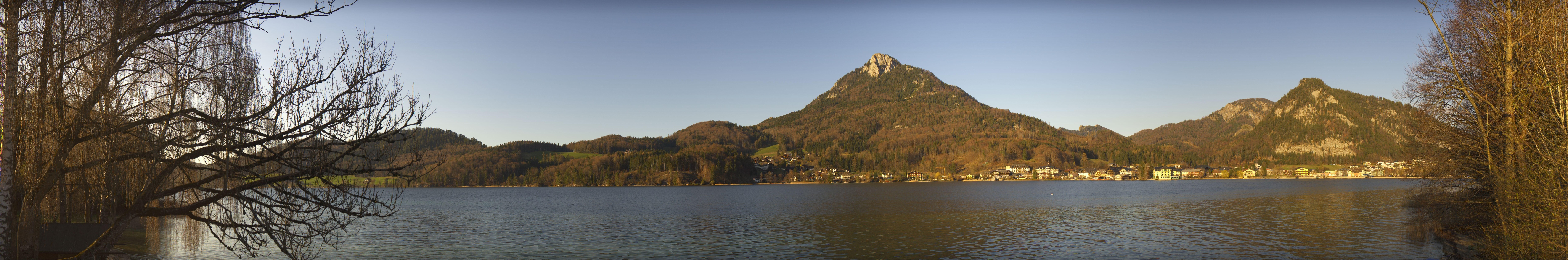 Archiv Foto Webcam Fuschlsee Panoramablick