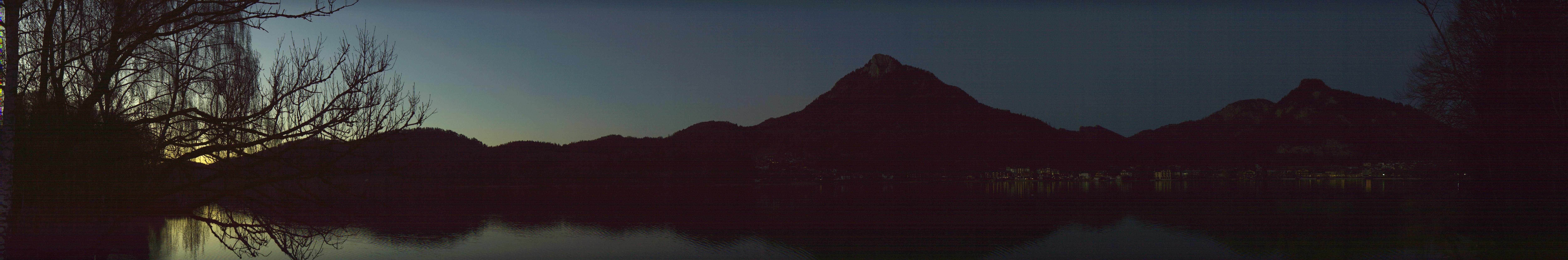 Archiv Foto Webcam Fuschlsee Panoramablick