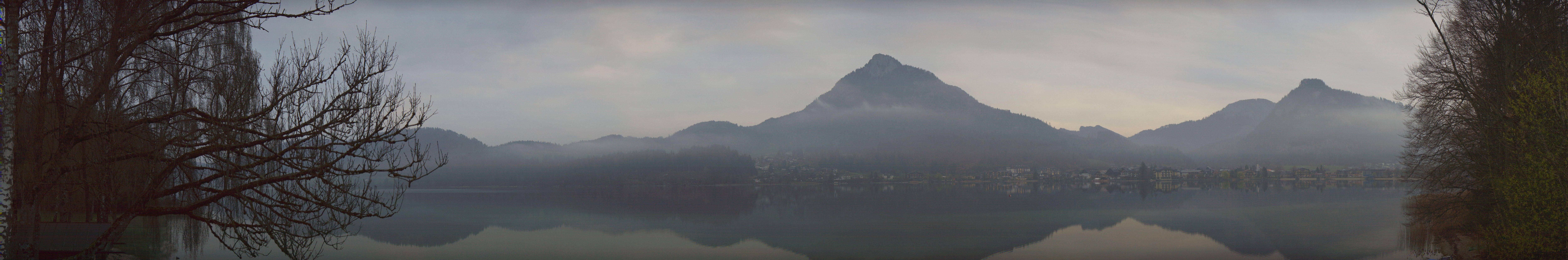 Archiv Foto Webcam Fuschlsee Panoramablick