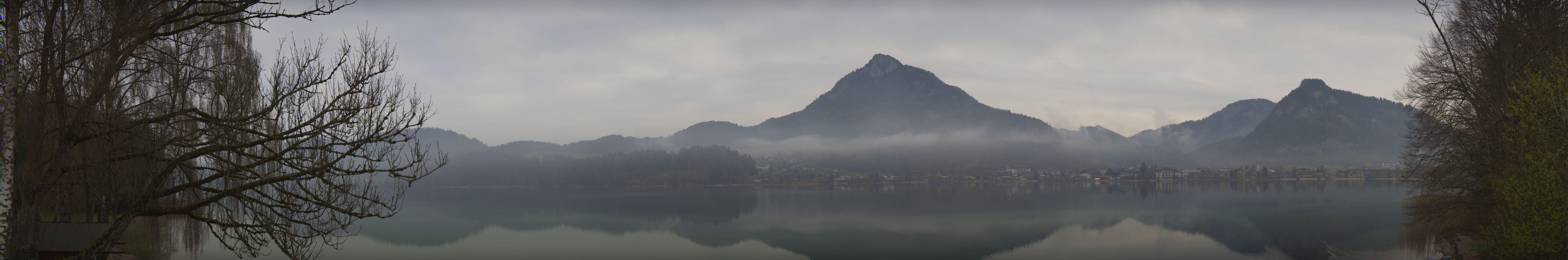 Archiv Foto Webcam Fuschlsee Panoramablick
