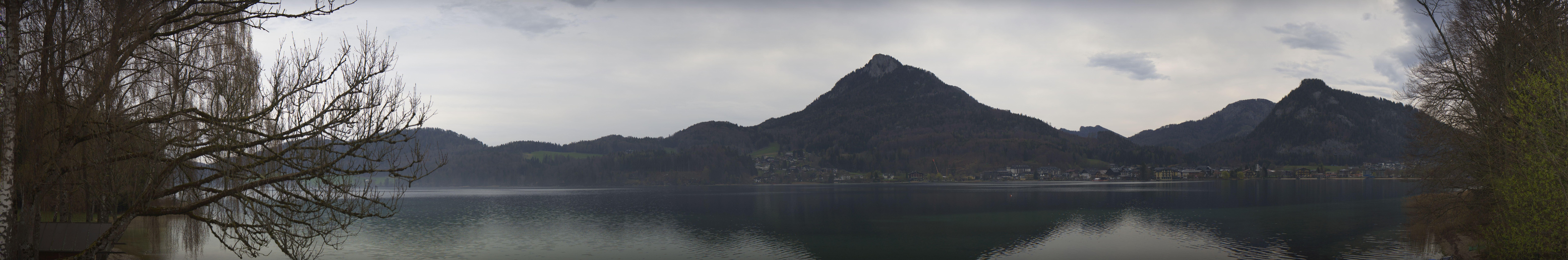 Archiv Foto Webcam Fuschlsee Panoramablick