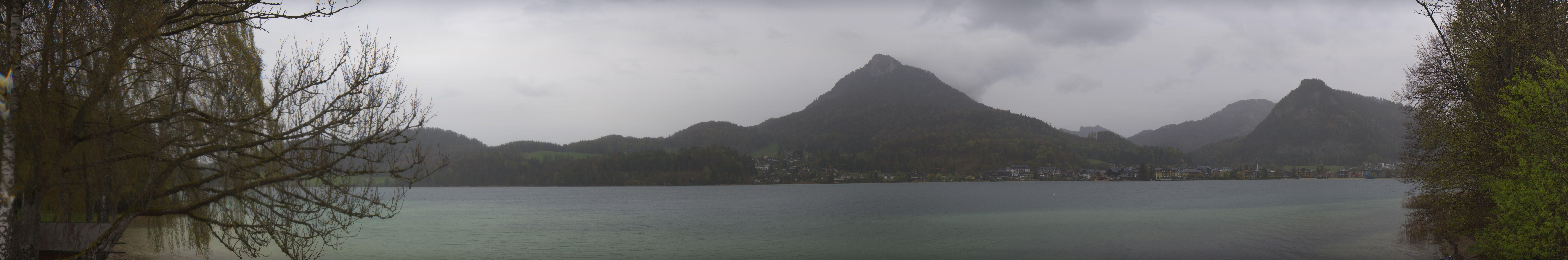 Archiv Foto Webcam Fuschlsee Panoramablick