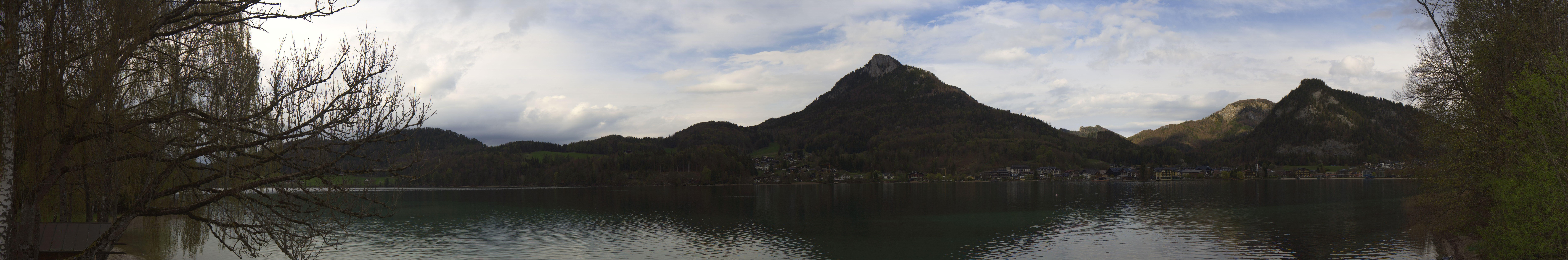 Archiv Foto Webcam Fuschlsee Panoramablick