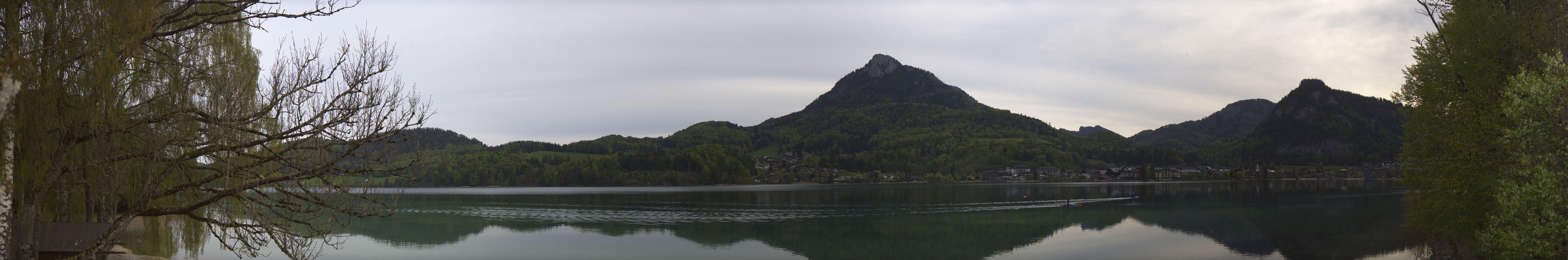 Archiv Foto Webcam Fuschlsee Panoramablick
