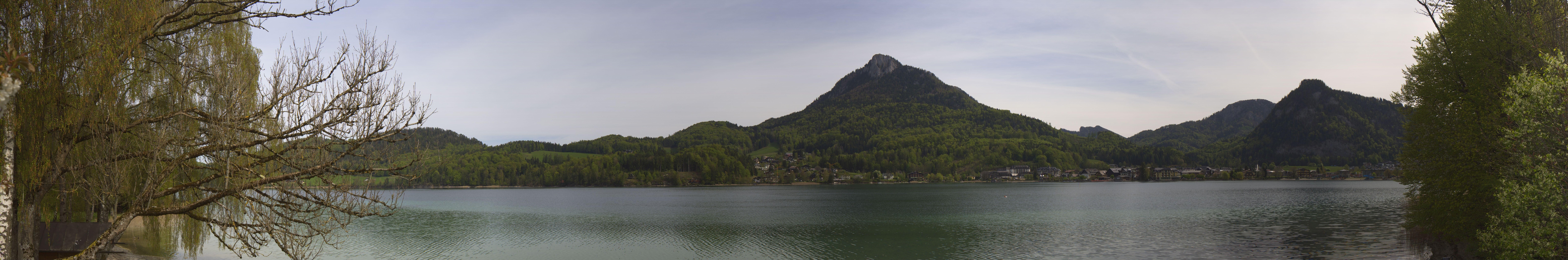 Archiv Foto Webcam Fuschlsee Panoramablick