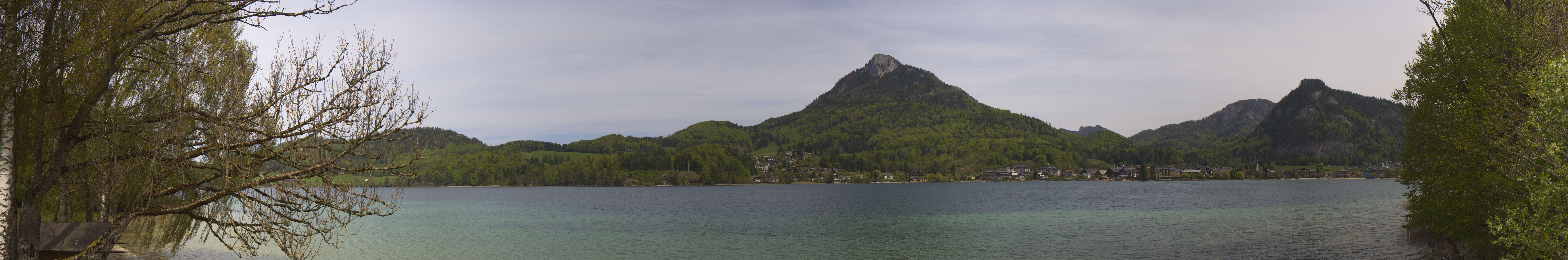 Archiv Foto Webcam Fuschlsee Panoramablick