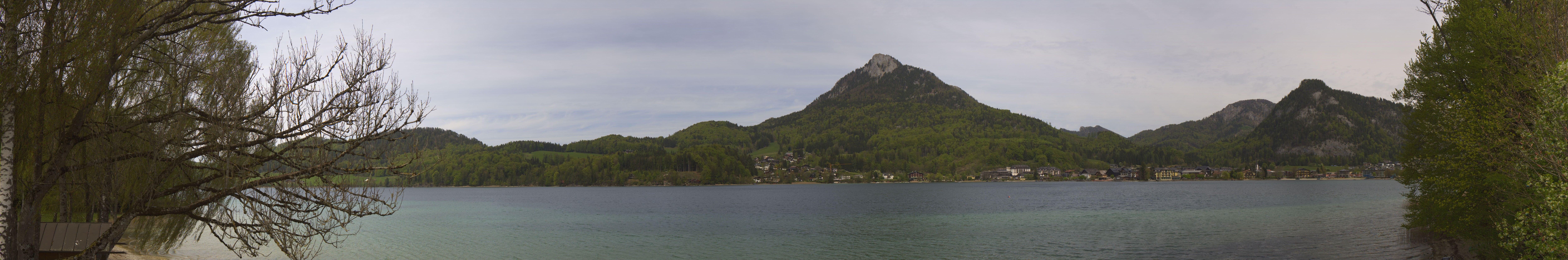 Archiv Foto Webcam Fuschlsee Panoramablick