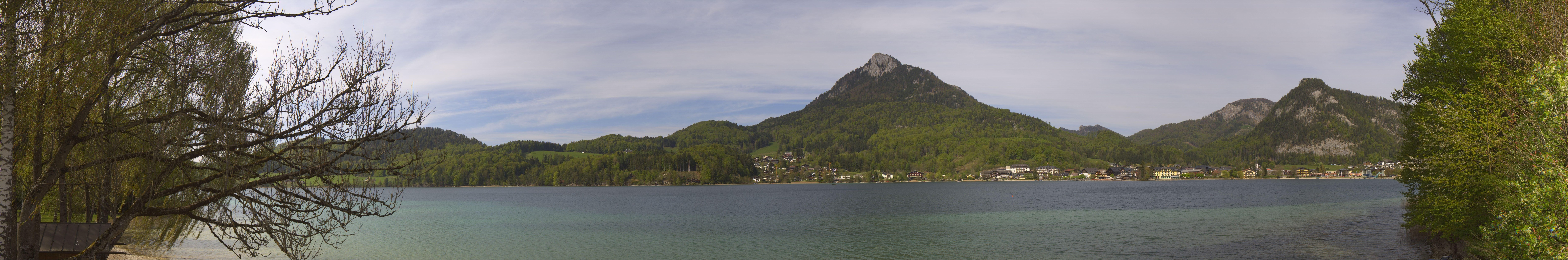 Archiv Foto Webcam Fuschlsee Panoramablick