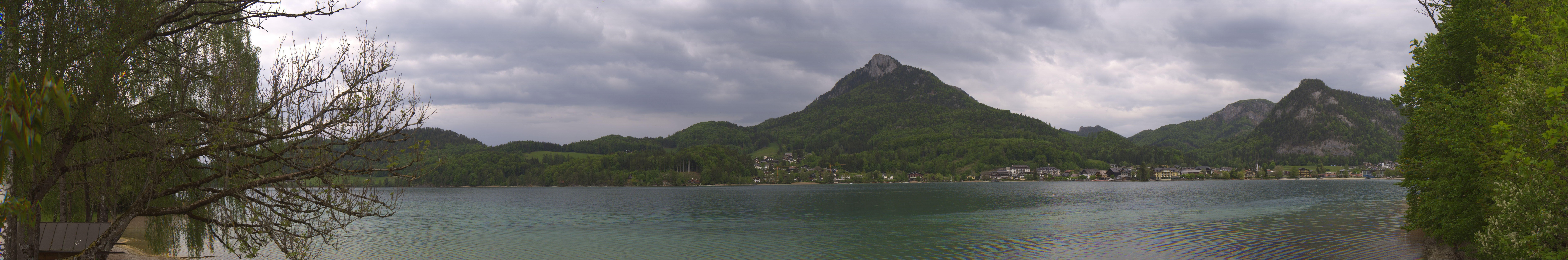 Archiv Foto Webcam Fuschlsee Panoramablick