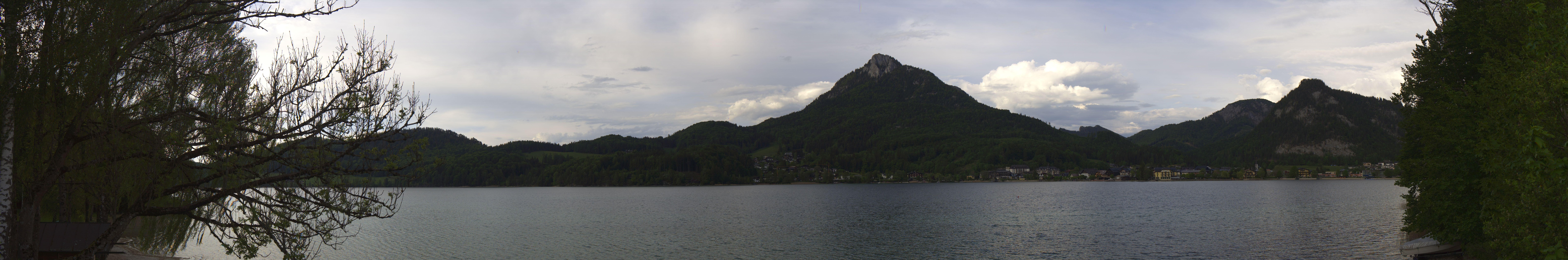 Archiv Foto Webcam Fuschlsee Panoramablick