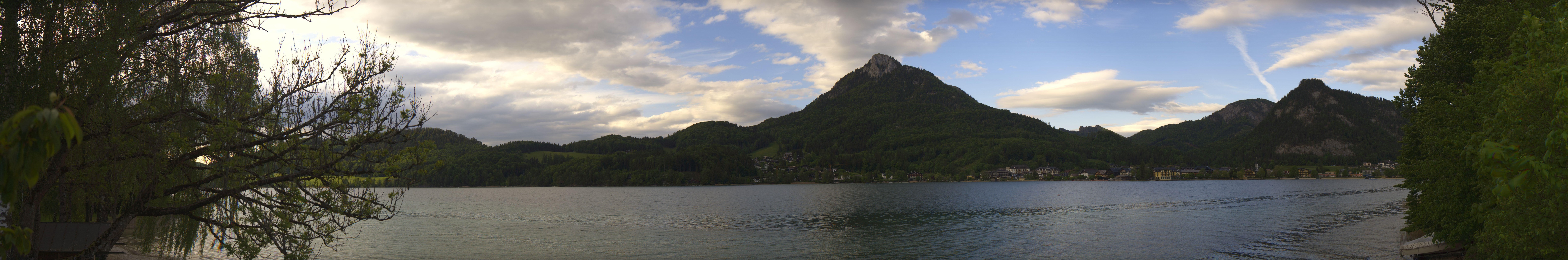 Archiv Foto Webcam Fuschlsee Panoramablick