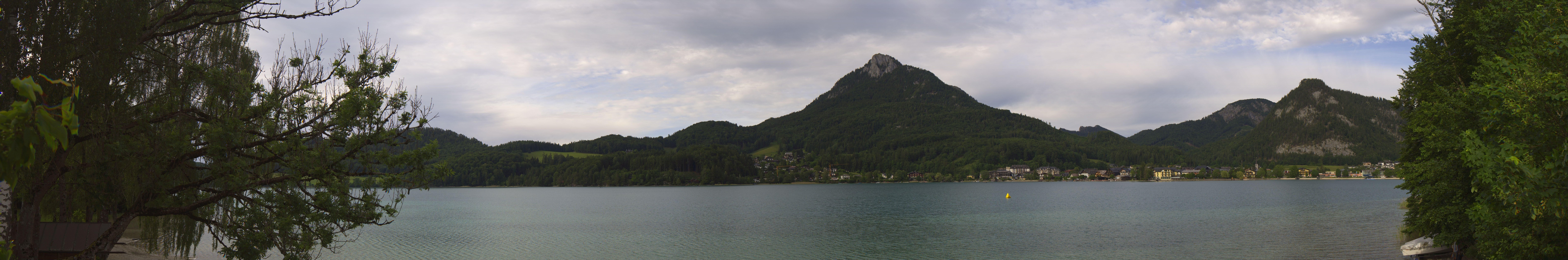 Archiv Foto Webcam Fuschlsee Panoramablick