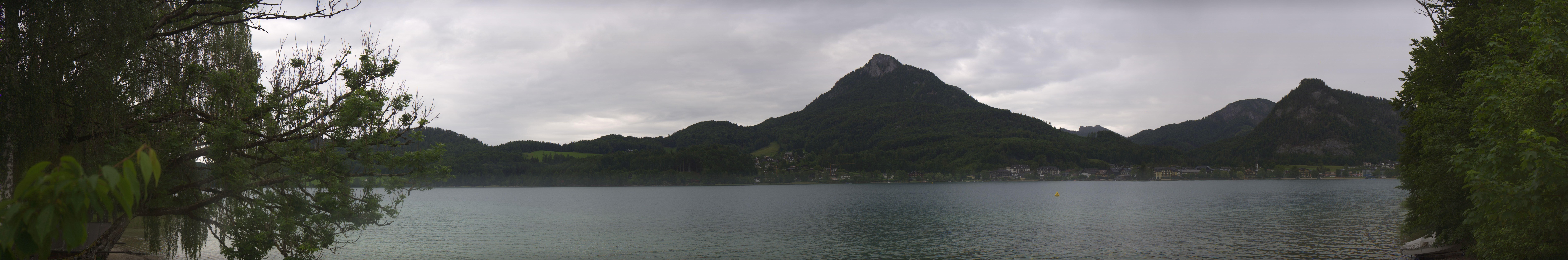 Archiv Foto Webcam Fuschlsee Panoramablick