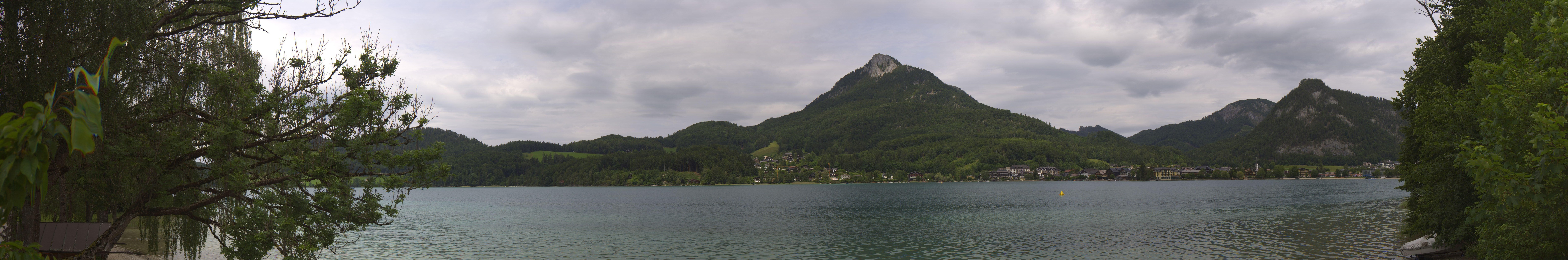 Archiv Foto Webcam Fuschlsee Panoramablick