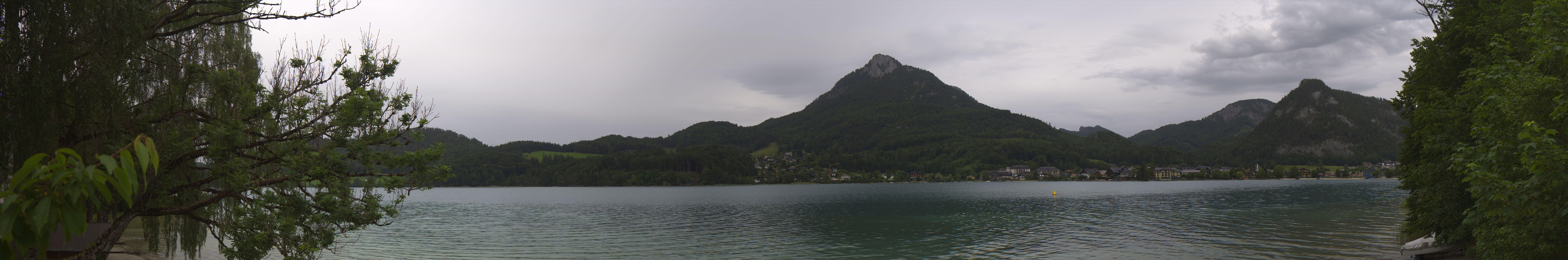 Archived image Webcam Fuschl am See: Panoramic View