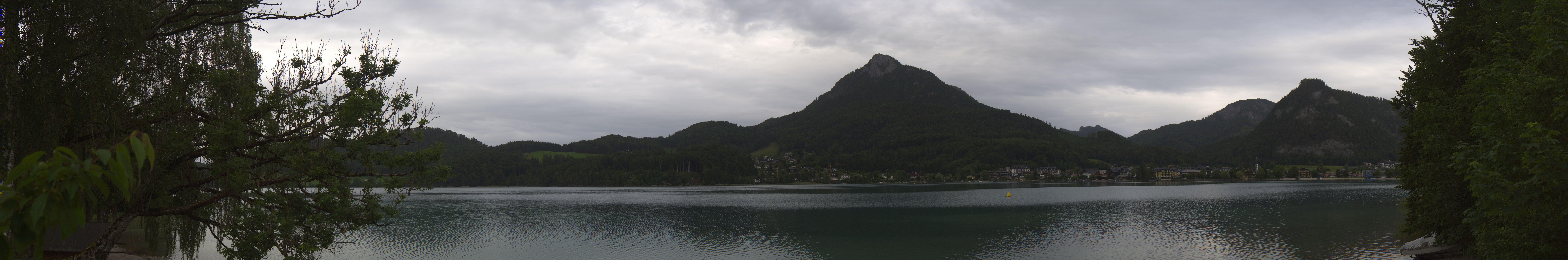 Archiv Foto Webcam Fuschlsee Panoramablick