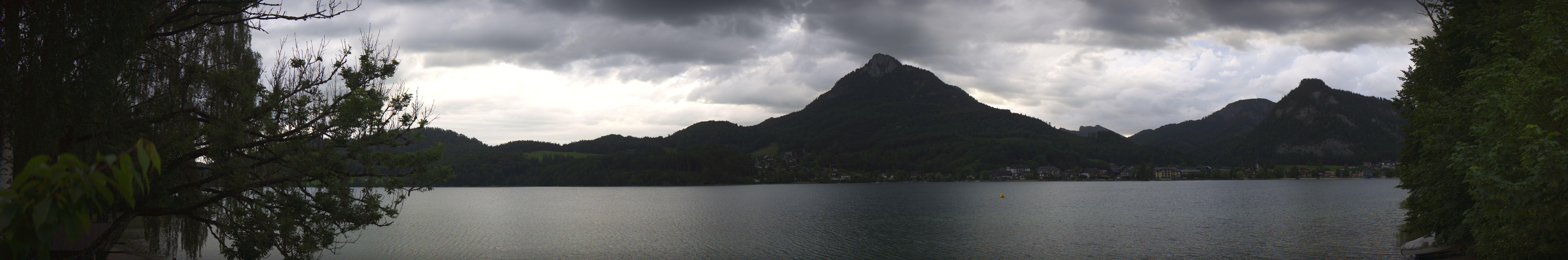Archiv Foto Webcam Fuschlsee Panoramablick