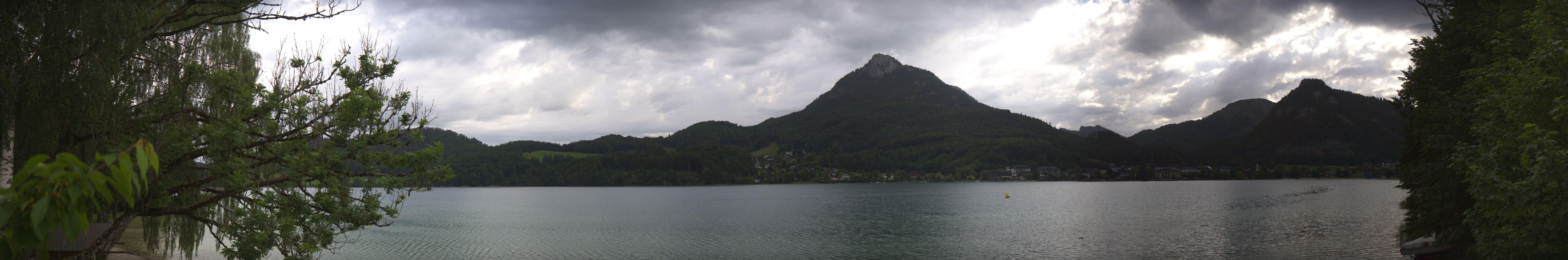 Archiv Foto Webcam Fuschlsee Panoramablick