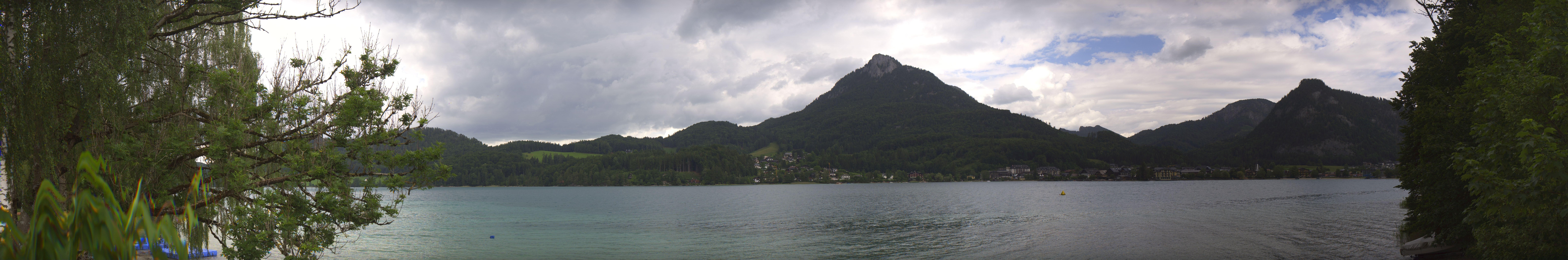 Archiv Foto Webcam Fuschlsee Panoramablick