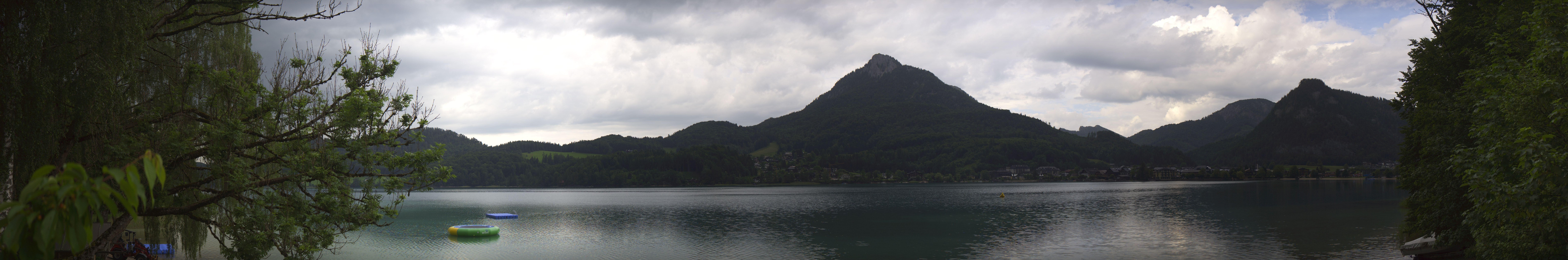 Archiv Foto Webcam Fuschlsee Panoramablick