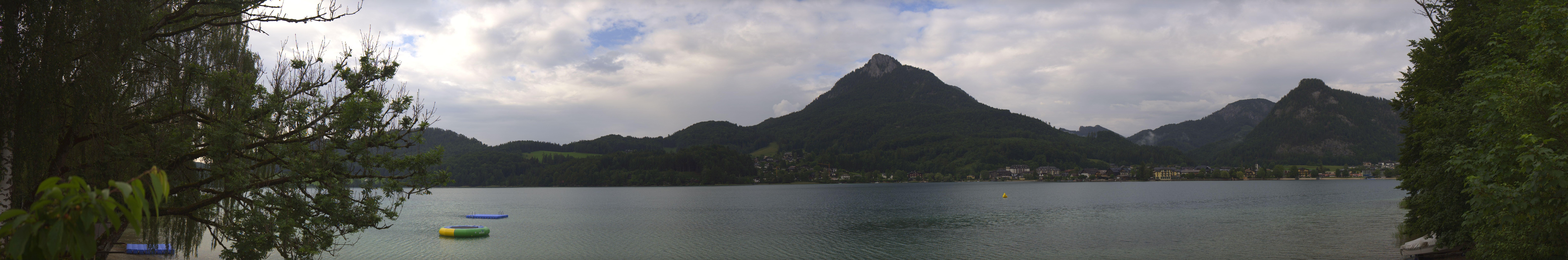 Archiv Foto Webcam Fuschlsee Panoramablick