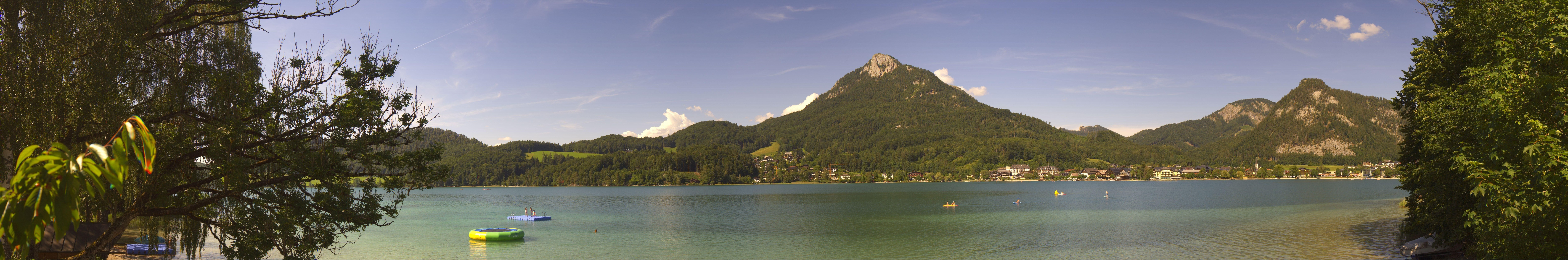 Archiv Foto Webcam Fuschlsee Panoramablick